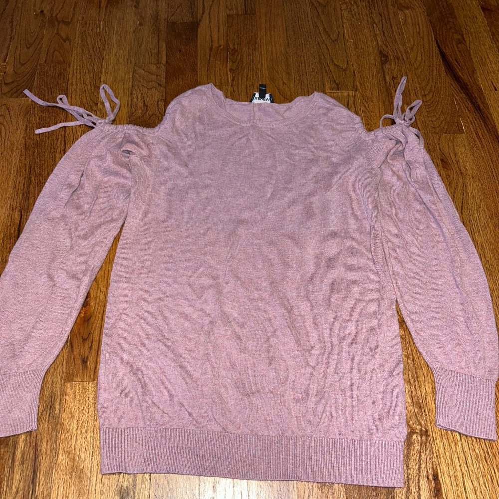 Express purple top Size S